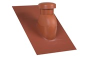Katto ja julkisivu - SABETOFLEX roof hood 5-45° ø160 red pib - UN331600545