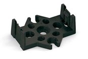 Kaapelit ja johdot - Winsta Mounting plate 3-pole Musta - 770-623