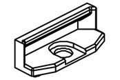 Kytkentärasiat ja -kotelot - Cubic Suljinpuristin - 1180-0001