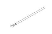 Kytkentärasiat ja -kotelot - Tabula Wire 6mm Harmaa l=480mm - 220E5150