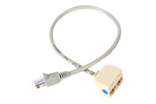 Verkkokaapelit - StarTech.com 2-to-1 RJ45 10/100 Mbps Splitter/Combiner - One adapter required at each end of the Liitäntä - network splitter - RJ45SPLITTER