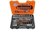 Työkalut - BAHCO Socket set 1/4 & 1/2 - S108
