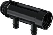 PEX-järjestelmät - Uponor q&e manifold ppm Musta 2 x 16 mm - 1047999