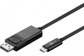 Näyttökaapeli - Pro USB-C - Displayport - Black - 1.2m - USBC-DP-1.2-B