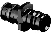 PEX-järjestelmät - Uponor q&e coupling ppsu Musta 16 mm - 1008669