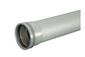 Viemäröinti - Wavin Wafix pp pipe with sleeve 75 x 1000 mm Harmaa - 1430207