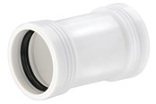 Viemäröinti - Wavin Wafix pp double socket sleeve ø32 mm Valkoinen - 1440100