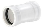 Viemäröinti - Wavin Wafix pp double socket ø40 mm Valkoinen - 1440205