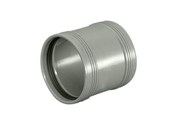 Viemäröinti - Wavin Wafix pp double socket sleeve 110 mm Harmaa - 1450140