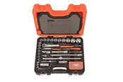 Työkalut - BAHCO Pistosahan sarja 1/4" ja 1/2" 95 kpl, kokoalueena 4-32mm. - S95