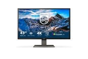 Näyttö - 43" Philips 439P1/00 - 3840x2160 (4K) - 60Hz - VA - 15W USB-C - KVM switch - 439P1/00