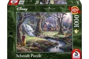 Palapelit - Schmidt Puzzle - Thomas Kinkade: Disney Snow Valkoinen 1000 - 59485