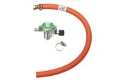 Grillit ja tarvikkeet - cozze ® regulator set with 0.5 metre hose and regulator and clamp DE/AT/CH - 90144