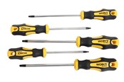 Käsityökalut  - Work>it Skruetrækkersæt TORX, 5 dele - 70019