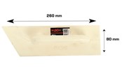 Työkalut - Work>it Hierrin, keltainen, PUR, 80 x 260 mm - nurkka - 76204