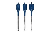 Poranterät & Ruuvauskärjet - Bosch Flat Milling Drill Bit Set Self-Cut 20-25 mm 3 Bits - 2608900331