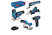 Ruuvi- ja Porakoneet - Bosch Professional 5 Työkalu KIT 12V GSR/GST/GOP/GKS/GSA 3X3 XLB - 0615A0017C