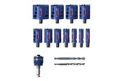 Työkalut - Bosch HULSAVSÃ†T POWERCHANGE 20-76MM 13 STK - 2608900447