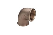 Kierteitetyt putkenosat ja liittimet - Viega kyynärpää 90° naaras/naaras 212 gunmetal - 321796