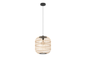 Valaisimet - EGLO BORDESLEY riipusvalo, luonnollinen - 43216