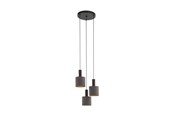 Valaisimet - EGLO CONCESSA 1 riipusvalo, cappuccino, kulta - 97684