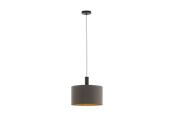 Valaisimet - EGLO CONCESSA 1 riipusvalo, cappuccino, kulta - 97682