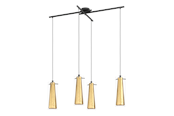 Valaisimet - EGLO PINTO GOLD riipusvalo, kirkas, kulta - 97653