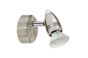 Valaisimet - EGLO MAGNUM-LED spotti, teräs - 92641