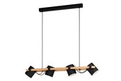 Valaisimet - EGLO HORNWOOD riipusvalo, ruskea - 43424