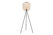Valaisimet - EGLO BORDESLEY lattiavalo, luonnollinen - 43219