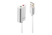 Äänikortit - Lindy USB Tyyppi A to Audio Converter - sound card - 42926