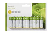 Akut ja Paristot - Nedis BAAKLR610BL battery - 10 x AA Tyyppi - Alkaline - BAAKLR610BL