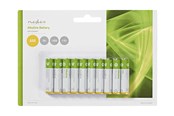 Akut ja Paristot - Nedis BAAKLR0310BL battery - 10 x AAA type - Alkaline - BAAKLR0310BL