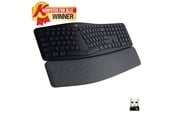 Näppäimistöt - Logitech ERGO K860 Langaton Ergonominen - UK - Näppäimistö - Englanti (UK) - Musta - 920-010107