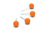 Konferenssi & Esitys - Nobo ilmoitustaulunastat oranssi 100kpl - 1905329