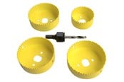 Poranterät & Ruuvauskärjet - Millarco Reikäporasarja, 55–76 mm – 4 kokoa - 45186