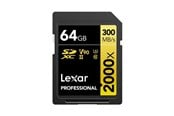 Muistikortti - Lexar Professional Gold 2000x SD - 300MB/s - 64GB - LSD2000064G-BNNNG