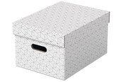 Arkistointi & Säilytys - Esselte  Home säilytyslaatikko "M" valkoinen, 3kpl/pkt Valkoinen - 628282