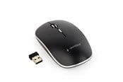 Hiiret - Gembird Silent wireless optical mouse - USB-A receivcer - Hiiri - Optinen - 4 painiketta - Musta - MUSW-4BS-01