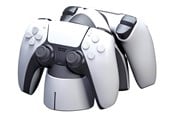 Pelit - lisävarusteet - KMD PS5 Dualsense Charging Station - Valkoinen - Wireless Lisävarusteet pelikonsoleille - Sony PlayStation 5 - 849172013131