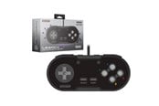 Pelit - lisävarusteet - Retro-Bit Legacy 16 USB Pad - Musta - Wired Controller - MAC - 849172012189