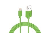 Näyttökaapeli - Sinox Lightning Cable with original Apple™ chip - 2m - Green - SXI2502MFI-G
