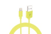 Näyttökaapeli - Sinox Lightning cable with Original Apple chip. 2m. Keltainen - SXI2502MFI-Y