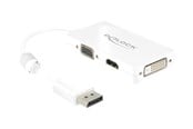 Kaapelit ja johdot - DeLOCK DisplayPort-sovitin - 16 cm - 62655