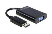 Näyttökaapeli - DeLOCK Adapter DisplayPort male > VGA 15 pin female - DisplayPort adapter - 21 cm - 65439