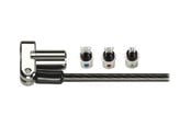 Järjestelmän lisävarusteet - Kensington Universal 3-in-1 Keyed Kannettava tietokone Lock - K62319EUM
