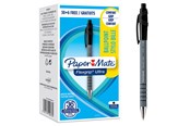Kirjoitus- ja piirustustarvikkeet - Paper Mate Mekanismilla toimivat Flexgrip Ultra -kuulakärkikynät | Keskikokoinen kärki (1,0 mm) | Musta | 36 kpl - 1910073