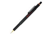 Kirjoitus- ja piirustustarvikkeet - Rotring 800 Mechanical Pencil | HB 0.7 mm | Black Metal Barrel - 1904446