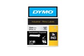 Paperit, valokuvapaperit ja tarrat - DYMO Dymo Rhino - Pysyvät polyesteriteipit, 19 mm x 5,5 m - musta kirkkaalla - 622290