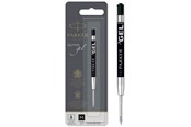 Kirjoitus- ja piirustustarvikkeet - Parker Gel Pen Refill | Medium Tip (0.7mm) | Black QUINK Ink | 1 Count - S0881260